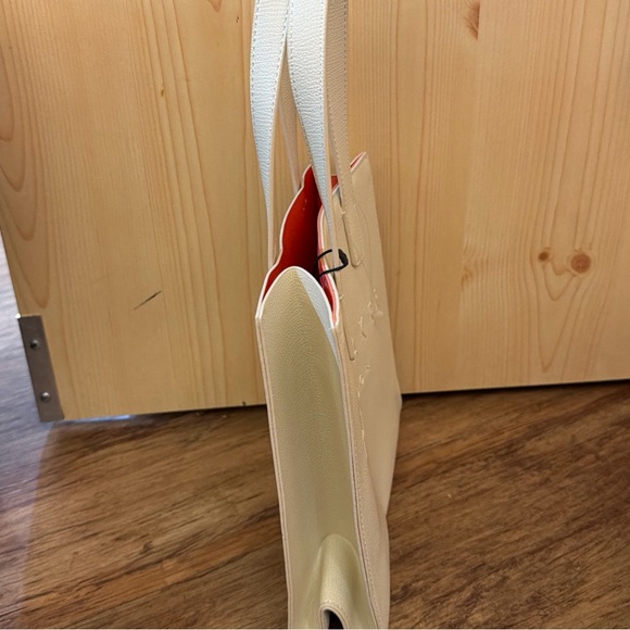 Ted Baker London THE ICON 10”x10” Cream Color Tote NWT - Picture 6 of 13